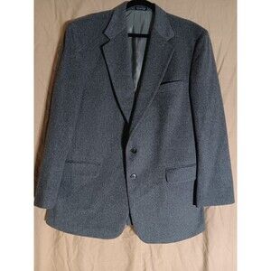 Roberto Vasalli grey sport coat lambs wool & cashmere made in Poland size XL
